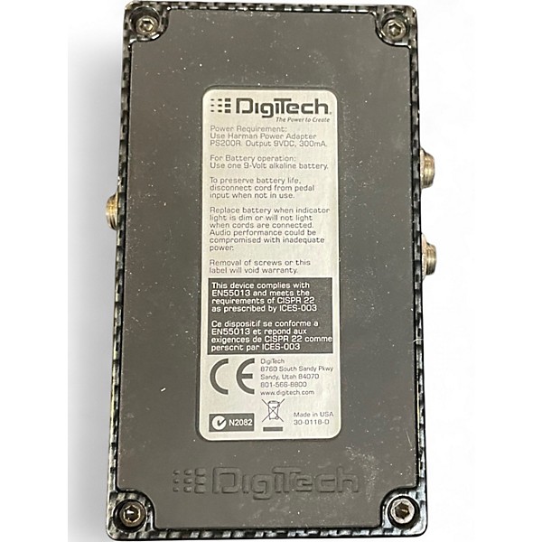 Used DigiTech DF7 Distortion Factory Effect Pedal