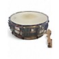 Used Ludwig 14in Chrome over brass super snare Silver Drum