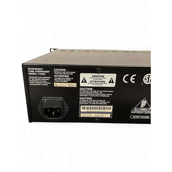 Used Behringer T1952 Tube Composer Compressor