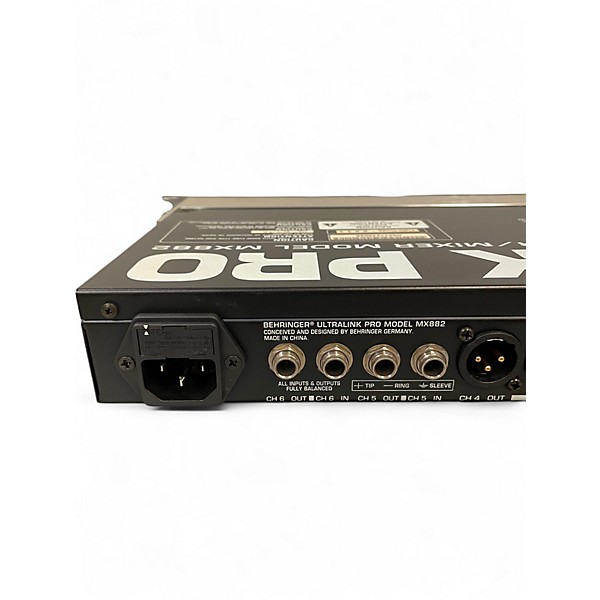 Used Behringer MX882 Unpowered Mixer