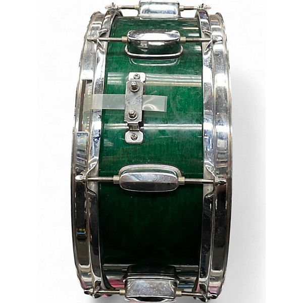 Used Mapex 5.5X14 M Series Snare Green Drum