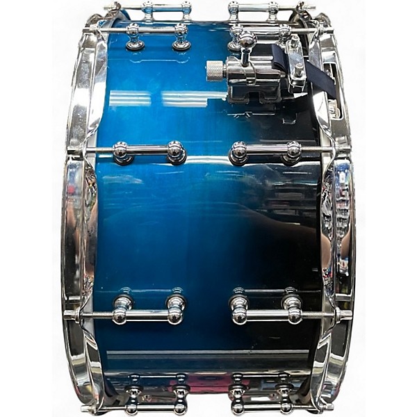 Used SPL 14X8 468 Series Turquoise Blue Fade Drum