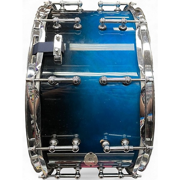 Used SPL 14X8 468 Series Turquoise Blue Fade Drum