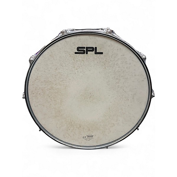 Used SPL 14X8 468 Series Turquoise Blue Fade Drum