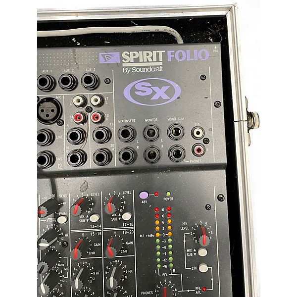 Used Soundcraft SPIRIT FOLIO Unpowered Mixer