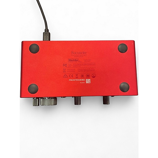 Used Focusrite Scarlett 2i2 Gen 3 Audio Interface