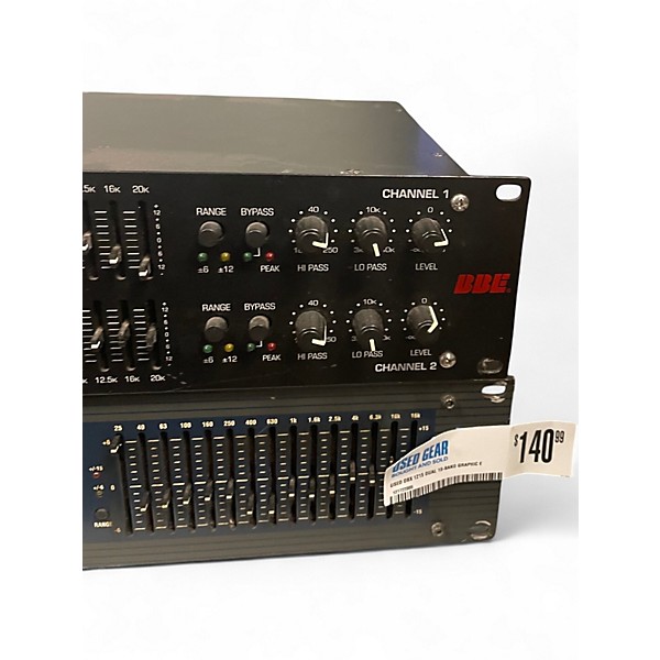 Used BBE EQA231 Dual 31 Band Equalizer