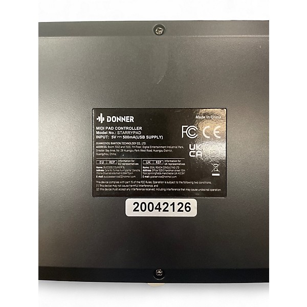 Used Donner STARRYPAD MIDI Interface