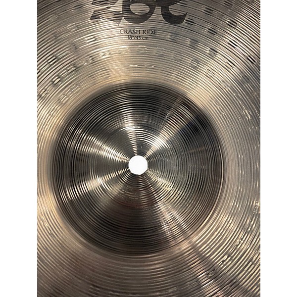 Used Zildjian 18in ZBT Crash Ride Cymbal