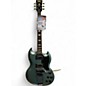 Used Vintage VS-6 DOUBLE CUT TEAL Solid Body Electric Guitar thumbnail