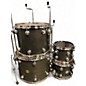 Used DW 5 Piece Collector's Series Ebony Oil Stain Drum Kit