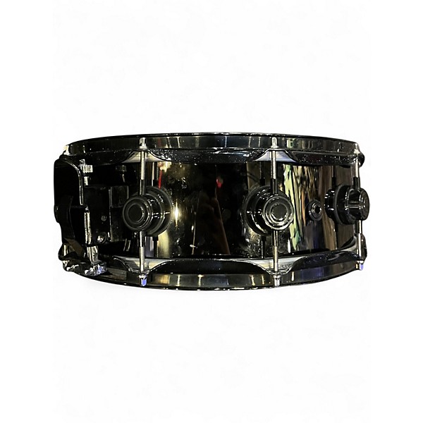 Used DW 5X14 Black Nickel Over Brass Black Drum