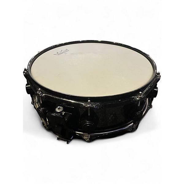 Used DW 5X14 Black Nickel Over Brass Black Drum