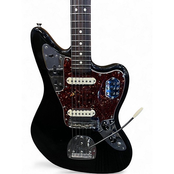 Used Fender 1962 American Vintage Jaguar Black Solid Body Electric Guitar