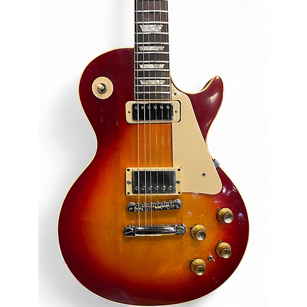 Vintage 1970s Gibson Les Paul Deluxe SUNBURST Solid Body Electric Guitar