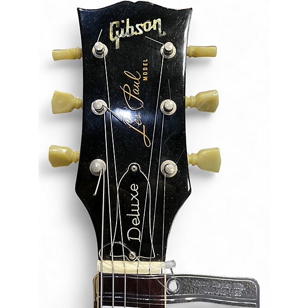 Vintage 1970s Gibson Les Paul Deluxe SUNBURST Solid Body Electric Guitar