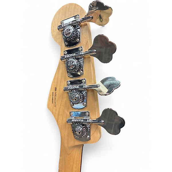 Used Fender Deluxe Dimension Bass Black Electric Bass Guitar