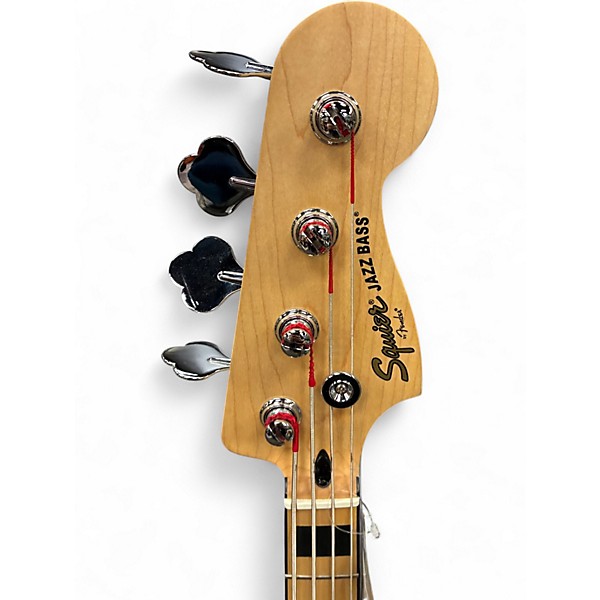 Used Squier Vintage Modified Jazz Bass Natural Electric Bass Guitar