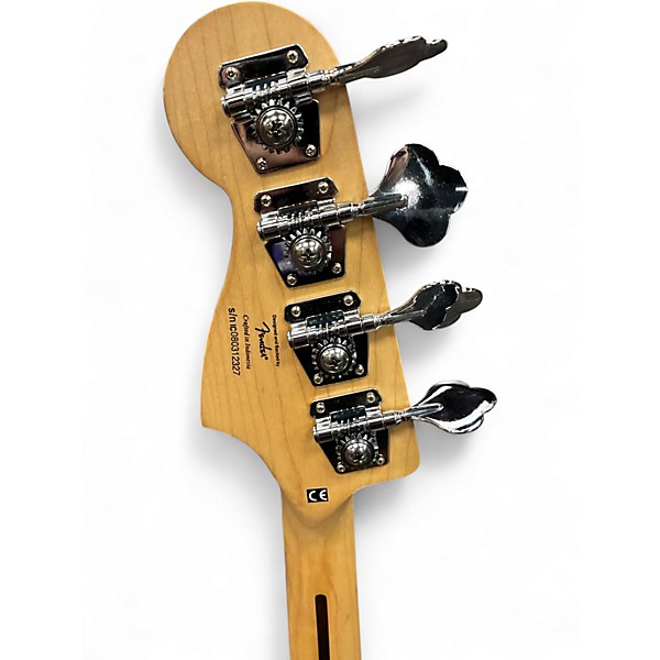 Used Squier Vintage Modified Jazz Bass Natural Electric Bass Guitar