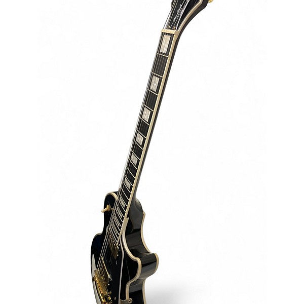 Used Epiphone Les Paul Custom Black Solid Body Electric Guitar