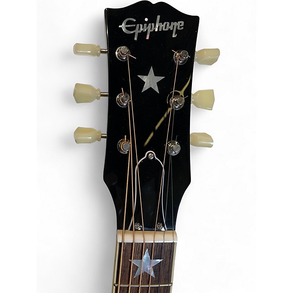 Used Epiphone IGC J80 LS Black Acoustic Guitar