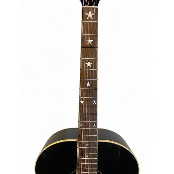Used Epiphone IGC J80 LS Black Acoustic Guitar