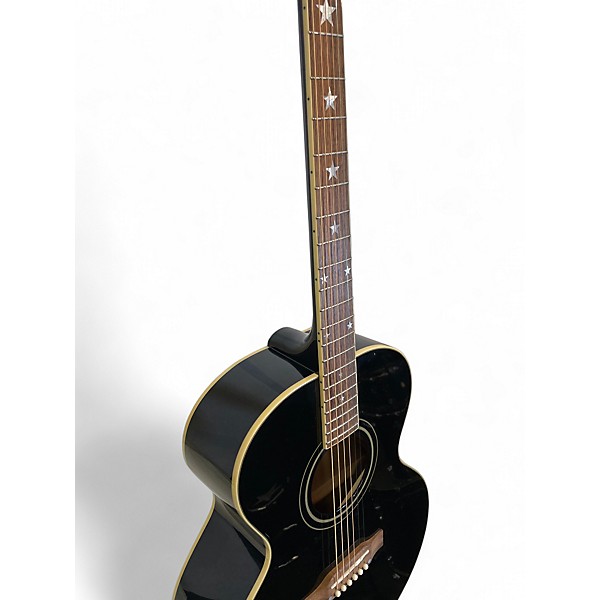 Used Epiphone IGC J80 LS Black Acoustic Guitar