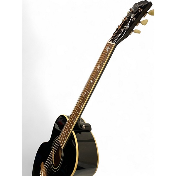 Used Epiphone IGC J80 LS Black Acoustic Guitar