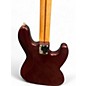 Used Fender Player Jazz Bass Left Handed Midnight Wine Electric Bass Guitar