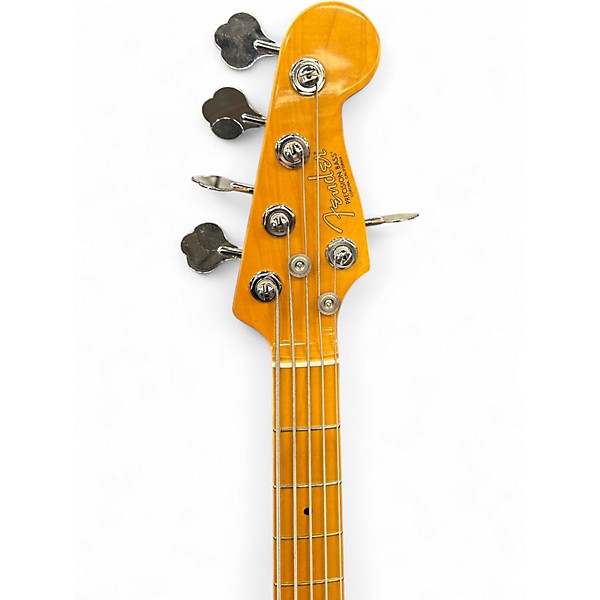 Used Fender AMERICAN PRO II P BASS 5 STRING MIAMI BLUE Electric Bass Guitar