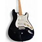 Used Fender JIMMY VAUGHN STRATOCASTER  Black and White Solid Body Electric Guitar