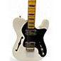 Used Squier Classic Vibe 70s Thinline Telecaster white Hollow Body Electric Guitar