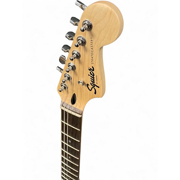 Used Squier Standard Stratocaster Classic White Solid Body Electric Guitar