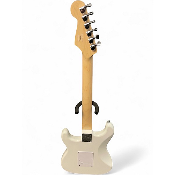 Used Squier Standard Stratocaster Classic White Solid Body Electric Guitar