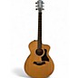Used Taylor 114CE Natural Acoustic Electric Guitar thumbnail
