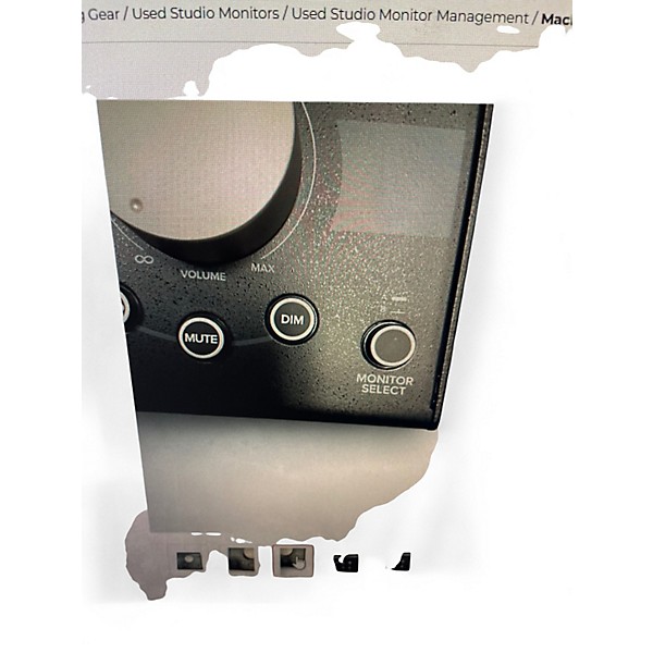 Used Mackie Big Knob Studio+ Volume Controller