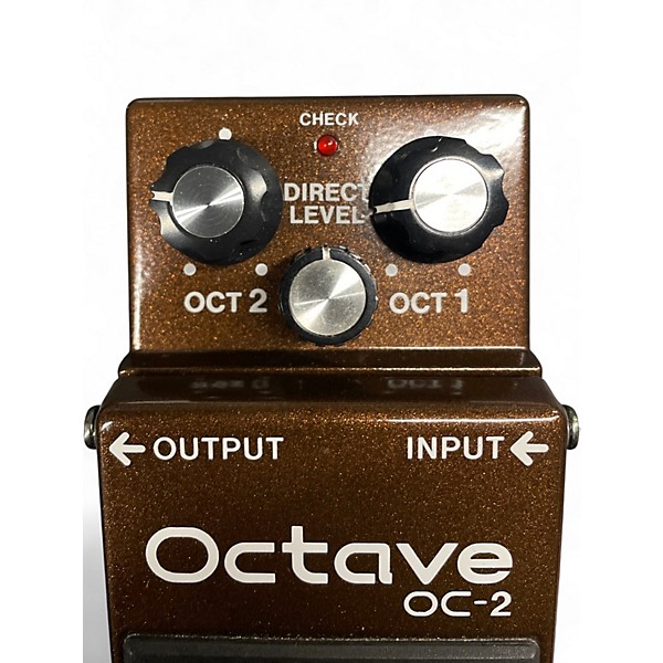 Used BOSS OC2 Octave Effect Pedal
