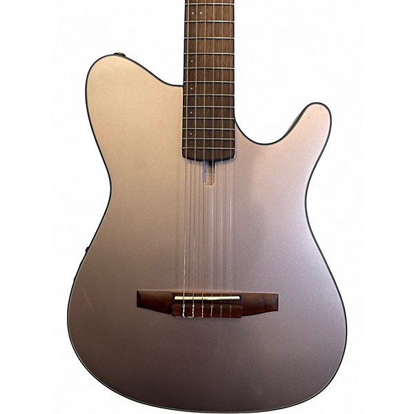 Used Ibanez frh10n Pink Classical Acoustic Electric Guitar