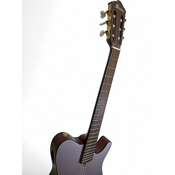 Used Ibanez frh10n Pink Classical Acoustic Electric Guitar