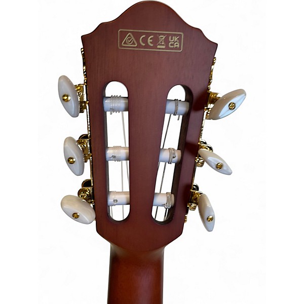 Used Ibanez frh10n Pink Classical Acoustic Electric Guitar