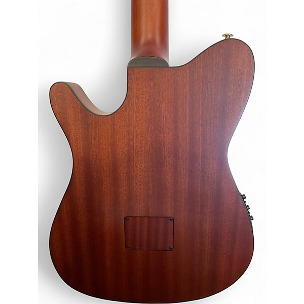 Used Ibanez frh10n Pink Classical Acoustic Electric Guitar