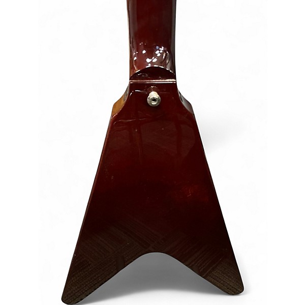 Used Gibson Flying V Cherry Solid Body Electric Guitar