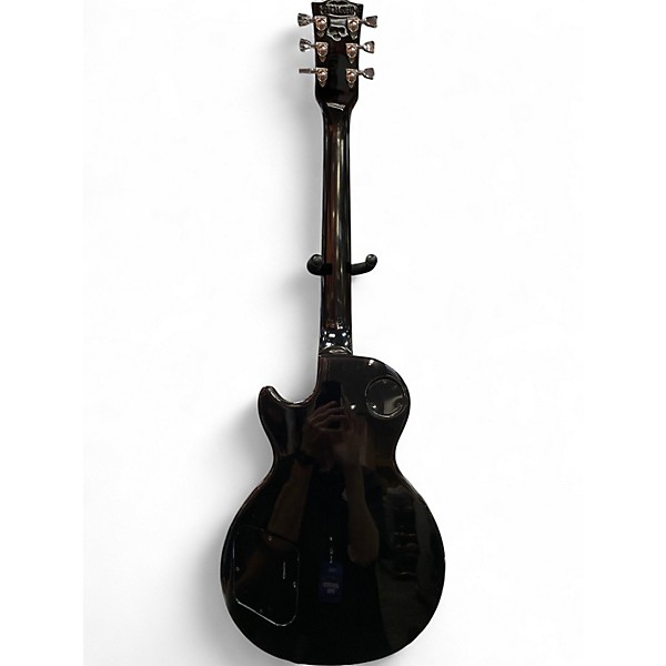 Used Gibson Les Paul Classic Black Solid Body Electric Guitar