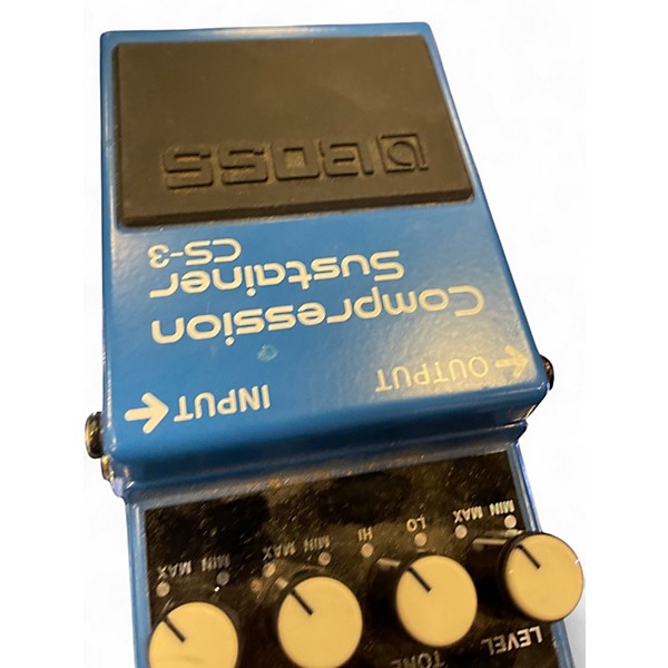 Used BOSS CS-3 SUSTAINER CS3 COMPRESSOR Effect Pedal