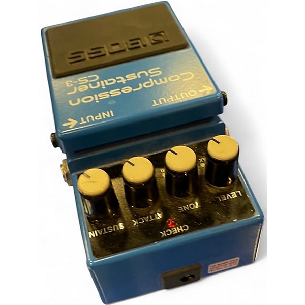 Used BOSS CS-3 SUSTAINER CS3 COMPRESSOR Effect Pedal