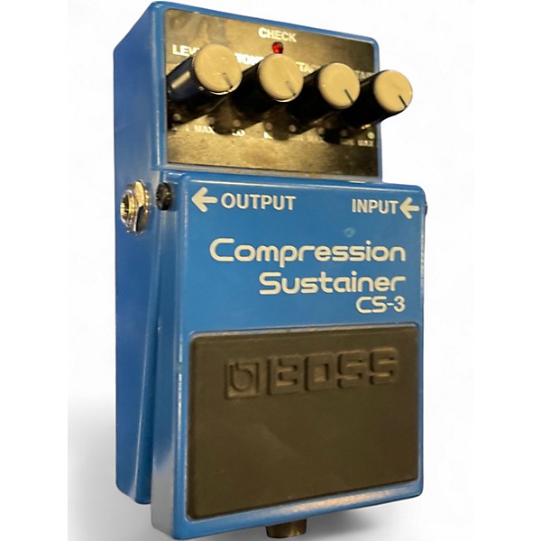 Used BOSS CS-3 SUSTAINER CS3 COMPRESSOR Effect Pedal