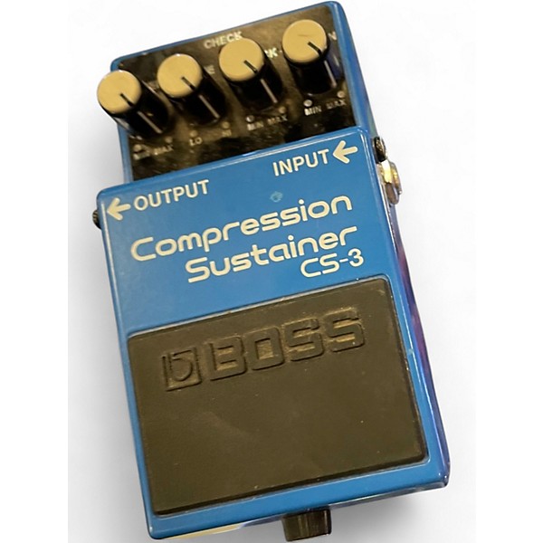 Used BOSS CS-3 SUSTAINER CS3 COMPRESSOR Effect Pedal