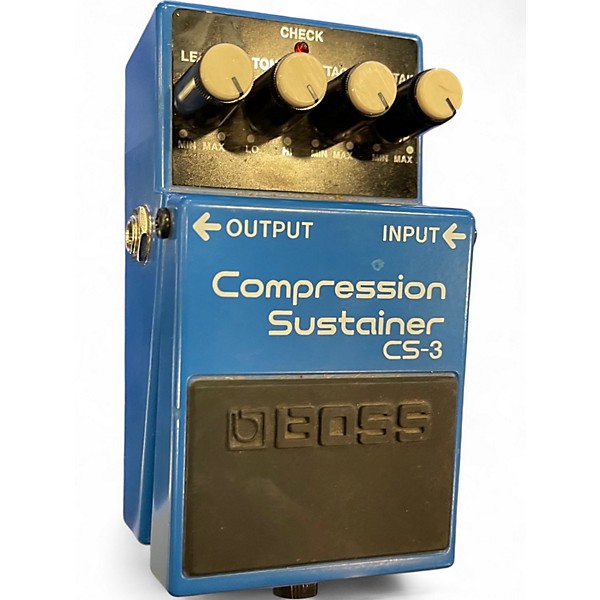 Used BOSS CS-3 SUSTAINER CS3 COMPRESSOR Effect Pedal