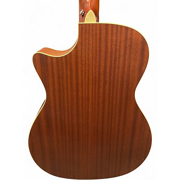 Used Crafter Guitars TE6MH MAHOGANY Acoustic Electric Guitar