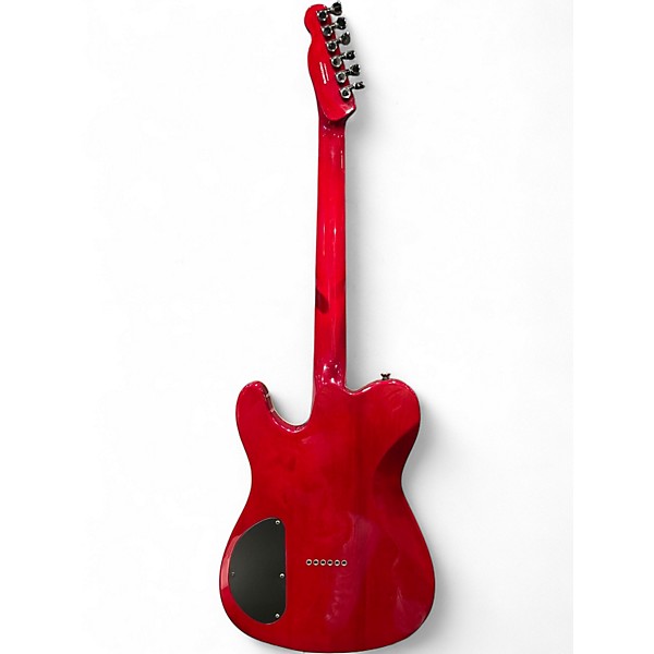 Used Fender Special Edition Custom Telecaster FMT HH Crimson Red Burst Solid Body Electric Guitar